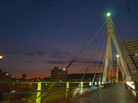 Puente Hu&eacute;rfanos - Oblicuo - Santiago