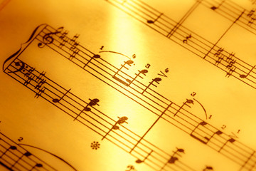Obraz premium Music notes