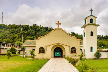 Fototapeta na wymiar Rivas Catholic Church