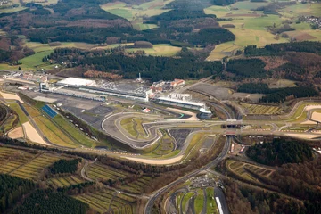 Foto op Plexiglas Rennstrecke Nürburgring Eifel © astadtler