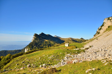 Fototapeta na wymiar Plateau des Banettes (Chartreuse / Isère)