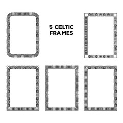 Round Celtic Frames