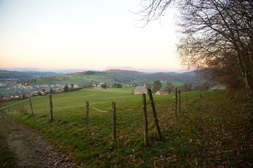 Fototapeta na wymiar pâturage de Bilieu (Isère)