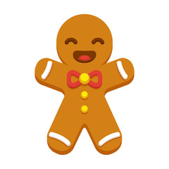 Gingerbread man cookie