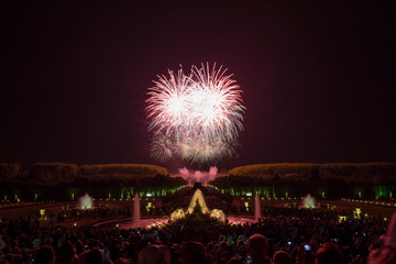 Feu d'artifice sur Versailles