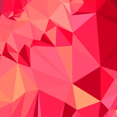 American Rose Red Abstract Low Polygon Background