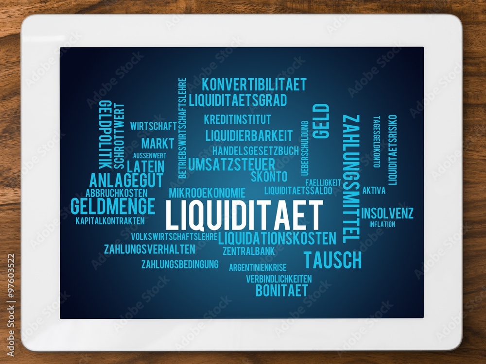 Canvas Prints Liquidität