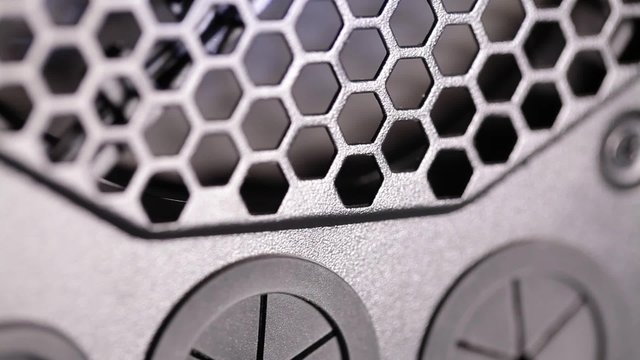 The cooling fan cpu computer