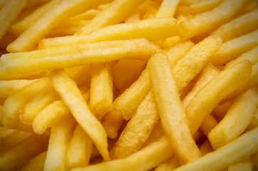 French fries background