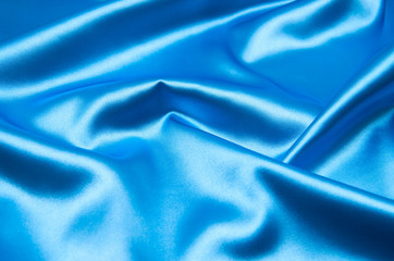 blue satin