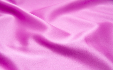 Smooth elegant pink silk can use as background