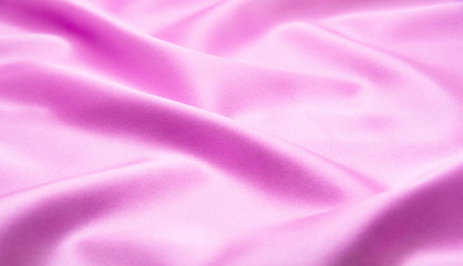 Smooth elegant pink silk can use as background