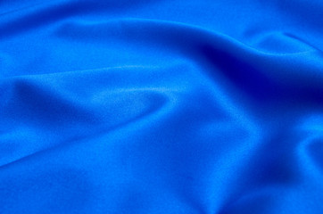 blue satin