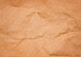 Crumpled paper for background usage