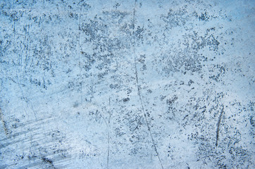 Scratched metal surface