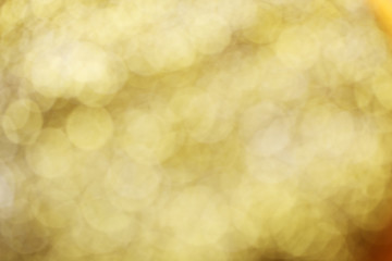 abstract of golden bokeh background.