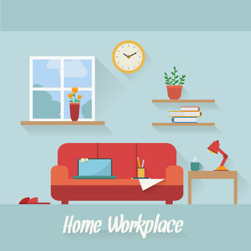 Business and home workplace 