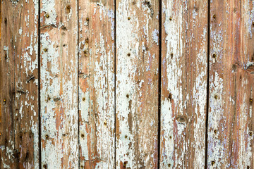 White wood planks