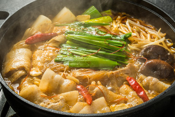 薬膳鍋　Chinese medicinal herbs hot pot
