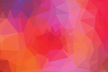 Abstract mosaic triangles background, polygonal crystal glass