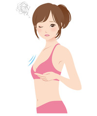 バストアップ　美容　女性