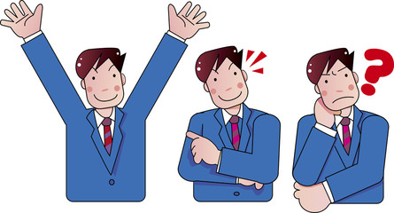 ビジネスマンの悩み