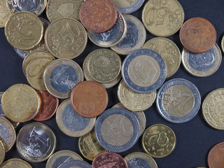 Euro coins
