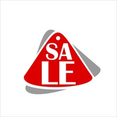 sale discount logo icon vector