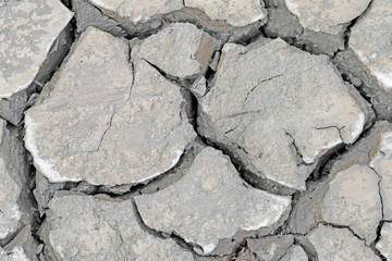 Obraz premium Cracked earth background