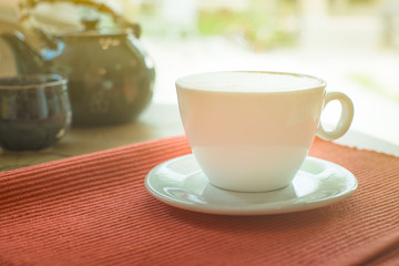 hot coffee cup