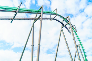 Fototapeta premium Roller coaster