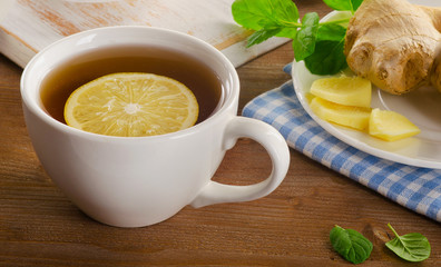 Tea with lemon