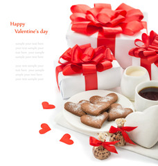 Gifts and sweets to Valentine's Day