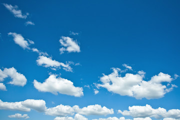 Naklejka na ściany i meble blue sky, blue sky and miracle cloud