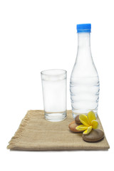 drinking water from glass