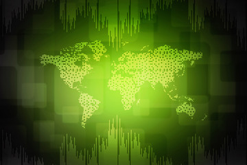 Digital Abstract business background