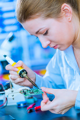 Soldering of electronic  controller