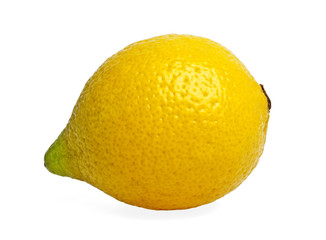 Lemon isolated on white background