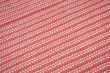 Knitted striped texture