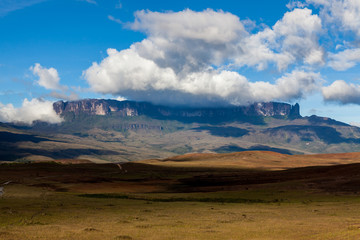 Clouds over tepui,Track to Mount Roraima - Venezuela, South America