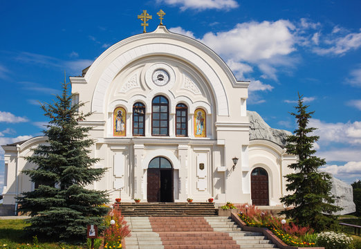 Historic Orthodox church in Brest, Belarus