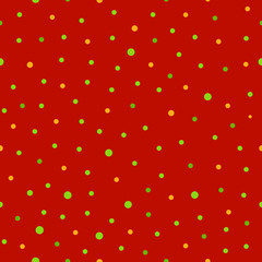 Seamless polka dot pattern.