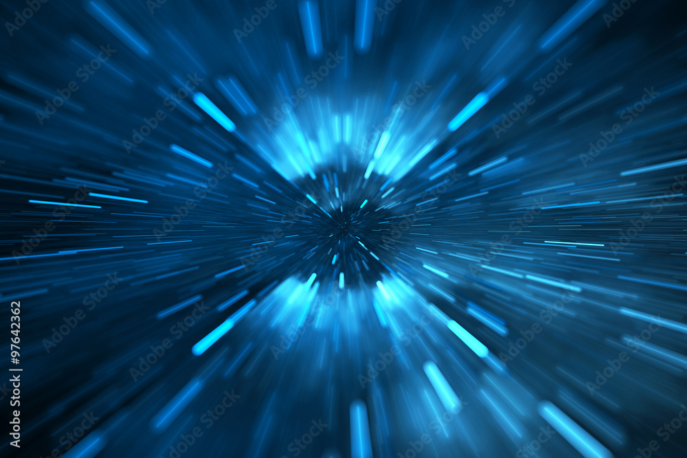 Poster abstract science or technology background