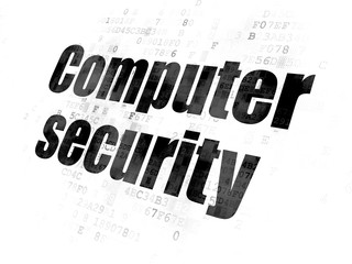 Security concept: Computer Security on Digital background