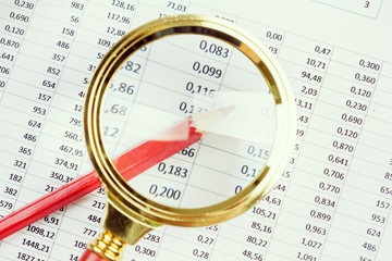 Image of businessman workplace with papers