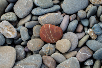 beach stones background