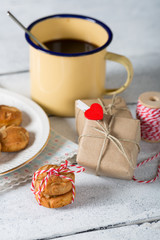 Coffee with cookies