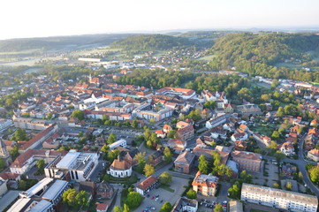 Luftbild von Hildburghausen