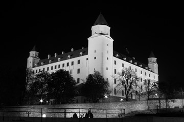 Fototapeta na wymiar Night castle