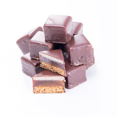 Saftige frische Dominosteine